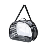 Maxbell Cats Travel Carrier Comfortable Clear Detachable for Camping Small Dogs 42cmx26cmx35cm