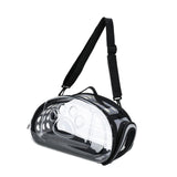 Maxbell Cats Travel Carrier Comfortable Clear Detachable for Camping Small Dogs 36cmx20cmx22cm