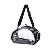 Maxbell Cats Travel Carrier Comfortable Clear Detachable for Camping Small Dogs 36cmx20cmx22cm
