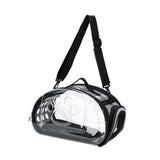 Maxbell Cats Travel Carrier Comfortable Clear Detachable for Camping Small Dogs 36cmx20cmx22cm