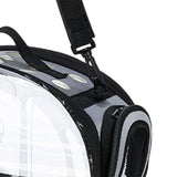 Maxbell Cats Travel Carrier Comfortable Clear Detachable for Camping Small Dogs 36cmx20cmx22cm