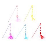 Maxbell Cat Teaser Interactive Toy Exercising IQ Improving Funny Teasing Wand Pink