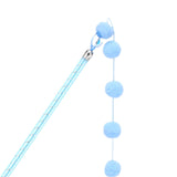 Maxbell Cat Teaser Interactive Toy Exercising IQ Improving Funny Teasing Wand Blue