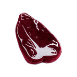 Maxbell Dog Squeak Food Shaped Chew Toy Durable Doll for Medium Large Dogs Steak 17x9x5cm