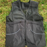 Maxbell Dog Training Vest for Handlers Durable for Travel Agility Obedience Training L Black