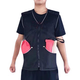 Maxbell Dog Training Vest for Handlers Durable for Travel Agility Obedience Training L Black