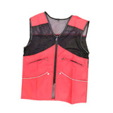 Maxbell Dog Training Vest for Handlers Durable for Travel Agility Obedience Training M Red