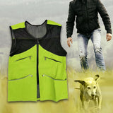 Maxbell Dog Training Vest for Handlers Durable for Travel Agility Obedience Training XXXL Green