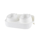 Maxbell Elevated Cat Bowls Raised Cat Food Bowls Pet Dishes for Cats and Small Dogs White