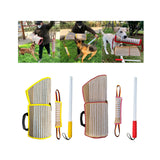 Maxbell 3X Dog Bite Training Set Pet Supplies Agility Trainer for Fetching All Breed Yellow