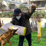 Maxbell 3X Dog Bite Training Set Pet Supplies Agility Trainer for Fetching All Breed Yellow