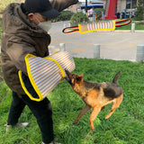 Maxbell 3X Dog Bite Training Set Pet Supplies Agility Trainer for Fetching All Breed Yellow