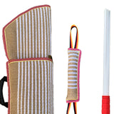 Maxbell 3X Dog Bite Training Set Pet Supplies Agility Trainer for Fetching All Breed Red