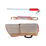 Maxbell 3X Dog Bite Training Set Pet Supplies Agility Trainer for Fetching All Breed Red