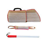 Maxbell 3X Dog Bite Training Set Pet Supplies Agility Trainer for Fetching All Breed Red