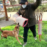Maxbell 3X Dog Bite Training Set Pet Supplies Agility Trainer for Fetching All Breed Red