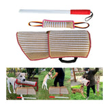 Maxbell 3X Dog Bite Training Set Pet Supplies Agility Trainer for Fetching All Breed Red