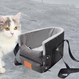 Maxbell Center Console Dog Seat Portable Detachable and Washable Small Dog Handbag