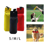 Maxbell Dog Bite*Dog Bite Tug Toy Durable Interactive Play Fetch Training Playing Yellow S