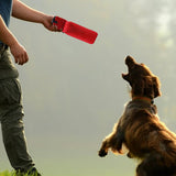 Maxbell Dog Bite*Dog Bite Tug Toy Durable Interactive Play Fetch Training Playing Red M