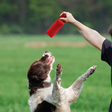 Maxbell Dog Bite*Dog Bite Tug Toy Durable Interactive Play Fetch Training Playing Red M
