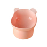 Maxbell Raised Cat Bowls Indoor Cats Lightweight Neck Protection Cute for Kitty Pink