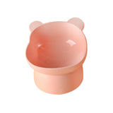Maxbell Raised Cat Bowls Indoor Cats Lightweight Neck Protection Cute for Kitty Pink