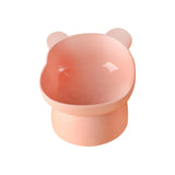 Maxbell Raised Cat Bowls Indoor Cats Lightweight Neck Protection Cute for Kitty Pink