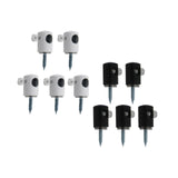 Maxbell 5Pcs Pendant Light Cable Hook Pendant Fitting for Dining Room European Lamps White