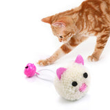Maxbell Interactive Cat Toy Teaser Toys Funny Cat Toys Mice Cat Toys Cat Toy Mouse White