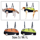 Maxbell Pet Grooming Hammock Cleaning Accessories Nail Trimming Clipping Washing Orange S