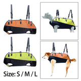 Maxbell Pet Grooming Hammock Cleaning Accessories Nail Trimming Clipping Washing Orange S