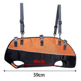 Maxbell Pet Grooming Hammock Cleaning Accessories Nail Trimming Clipping Washing Orange L