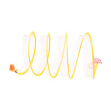 Maxbell Cat Tunnel Tube Foldable Tubes Spiral Tunnel Cat Runway for Mouse