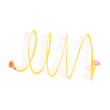 Maxbell Cat Tunnel Tube Foldable Tubes Spiral Tunnel Cat Runway for Mouse