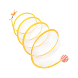 Maxbell Cat Tunnel Tube Foldable Tubes Spiral Tunnel Cat Runway for Ball