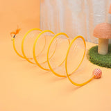 Maxbell Cat Tunnel Tube Foldable Tubes Spiral Tunnel Cat Runway for Ball