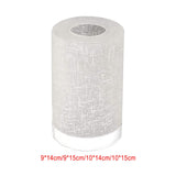 Maxbell Stylish Linen Frosted Glass Lamp Shade for Dining Room Bar Coffee Shop 9cmx14cm
