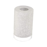 Maxbell Stylish Linen Frosted Glass Lamp Shade for Dining Room Bar Coffee Shop 9cmx14cm
