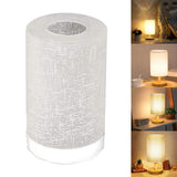 Maxbell Stylish Linen Frosted Glass Lamp Shade for Dining Room Bar Coffee Shop 9cmx14cm