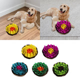 Maxbell Pet Dog Sniffing mat Puzzle Toys Sniff Interactive Dog Toys for Puppy Playing A