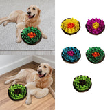 Maxbell Pet Dog Sniffing mat Puzzle Toys Sniff Interactive Dog Toys for Puppy Playing A