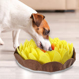 Maxbell Pet Dog Sniffing mat Puzzle Toys Sniff Interactive Dog Toys for Puppy Playing B