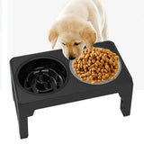 Maxbell Elevated Dog Bowls Pet Feeder Non Slip Feet Adjustable Dog Water Food Bowls