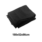 Maxbell Rabbit Hutch Cover Viewing Window for Pet House Small Animal Hutch Hen House Black 180x52x86cm