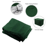Maxbell Rabbit Hutch Cover Viewing Window for Pet House Small Animal Hutch Hen House Green 180x52x86cm
