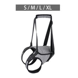 Maxbell Dog Lifting Support Harness Auxiliary Belt Dog Sling for Back Legs Portable S