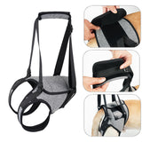 Maxbell Dog Lifting Support Harness Auxiliary Belt Dog Sling for Back Legs Portable S