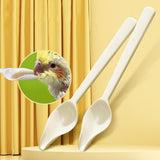 Maxbell Small Bird Feeder Spoon Food Grade Thickened for Baby Bird Feeding Supplies