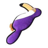 Maxbell Squeaky Dog Toys Stuffed Cute Plush Dog Chew Toy for Small Medium Large Dogs Parrot